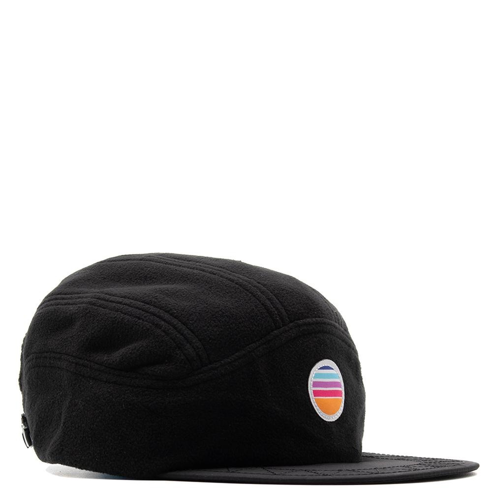 Fronteer Voyagers Fleece 5-panel Cap, Color: Black, Size: One Size